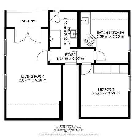 With 1 Bedroom 펜션 *